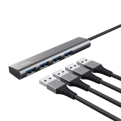Trust Halyx USB 3.2 Gen 1 (3.1 Gen 1) Type-A 5 Mbit/s Grigio [24948]