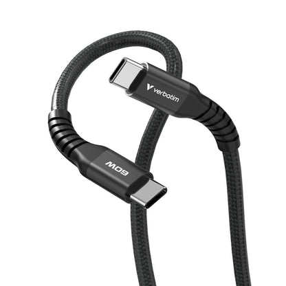 VERBATIM CAVO MAGNETICO SYNC CHARGE USB-C TO USB-C 60W MAGNETIC 120 CM NERO [31859]