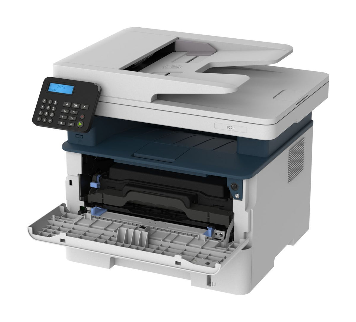 Xerox B225 A4 34 ppm Copia/Stampa/Scansione wireless con stampa fronte/retro PS3 PCL5e/6 ADF 2 vassoi Totale 251 fogli [B225V_DNI]