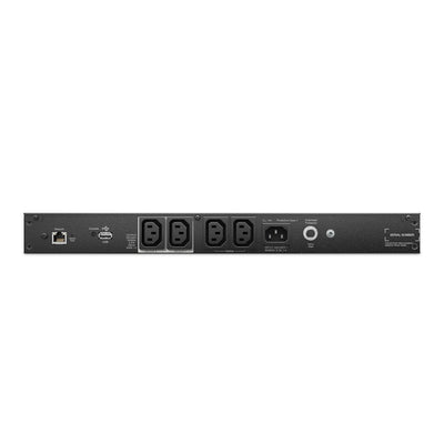 APC SMART-UPS C LI-ON 500VA SHORT DEPTH 230V NETWORK CARD gruppo di continuità (UPS) A linea interattiva 0,5 kVA 400 W 4 presa(e) AC [SCL500RMI1UNC]