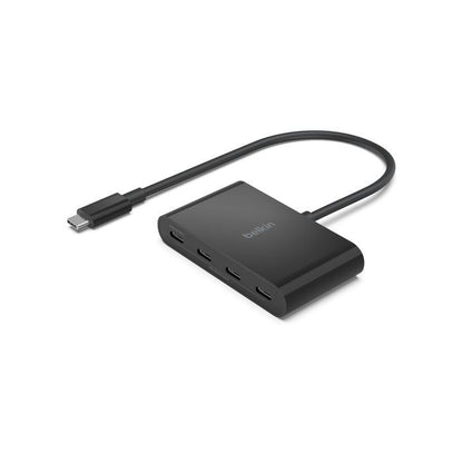 Belkin HUB 4 PORTE DA USB-C A USB-C [AVC018BTBK]