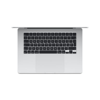 Apple MacBook Air 15": Chip M3 con CPU 8-core e GPU 10-core, 256GB SSD - Argento [MC9E4T/A]
