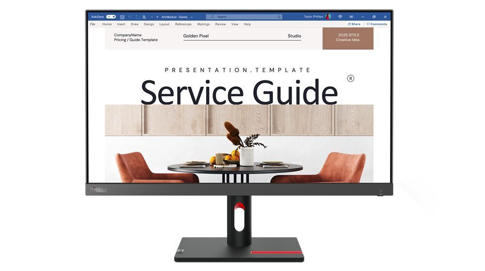 Lenovo ThinkVision S24i-30 LED display 60,5 cm (23.8") 1920 x 1080 Pixel Full HD Nero [63DEKAT3EU]