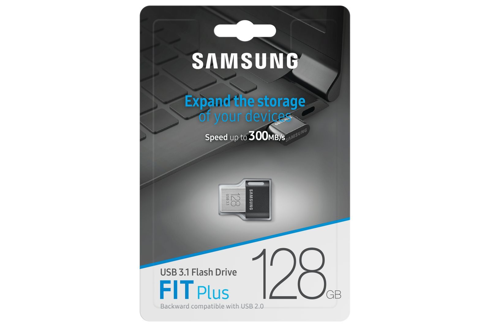 Samsung MUF-128AB unità flash USB 128 GB USB tipo A 3.2 Gen 1 (3.1 Gen 1) Grigio, Argento [MUF-128AB/APC]