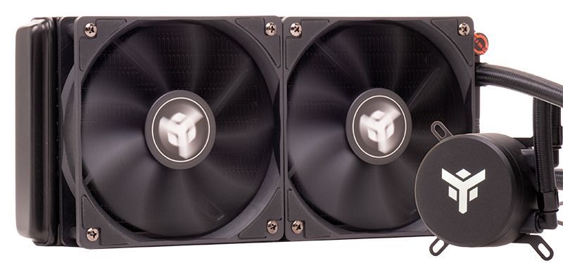 itek ICECORE 240 Processore Kit di raffreddamento a liquido 12 cm Nero 1 pz [ITLCICB240]