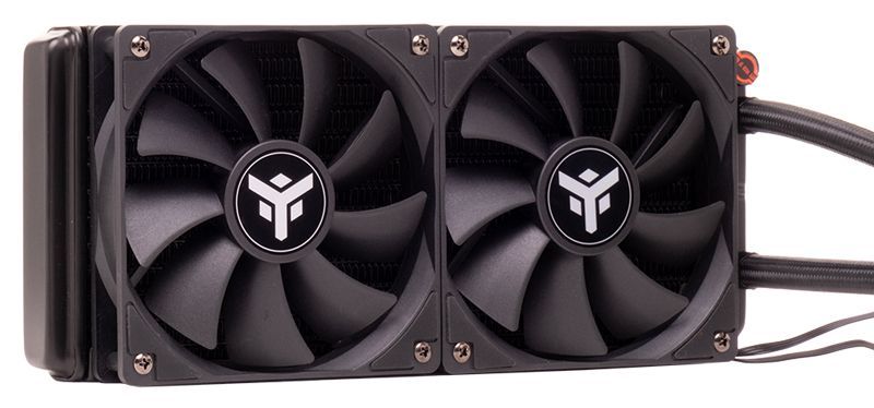 itek ICECORE 240 Processore Kit di raffreddamento a liquido 12 cm Nero 1 pz [ITLCICB240]