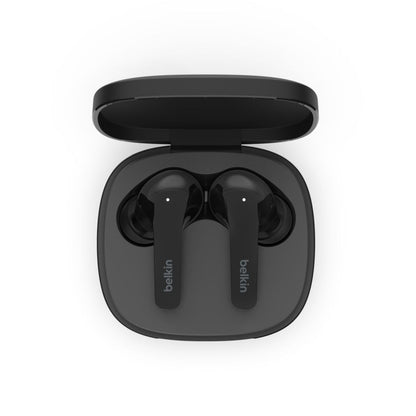 Belkin SOUNDFORM Flow Auricolare Wireless In-ear Musica e Chiamate USB tipo-C Bluetooth Nero [AUC006BTBK]