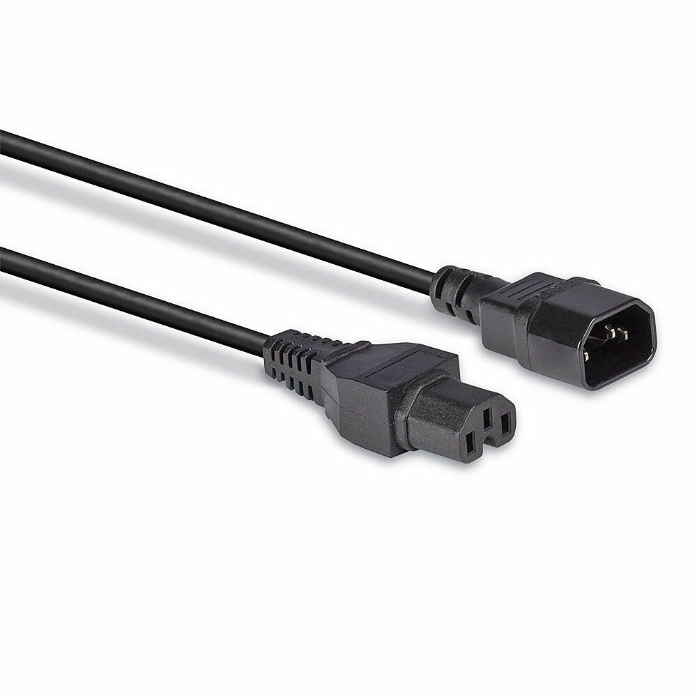 Lindy 30314 cavo di alimentazione Nero 2 m Accoppiatore C14 Accoppiatore C15 [LINDY30314]