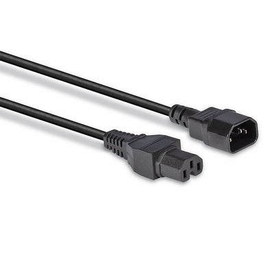 Lindy 30314 cavo di alimentazione Nero 2 m Accoppiatore C14 Accoppiatore C15 [LINDY30314]