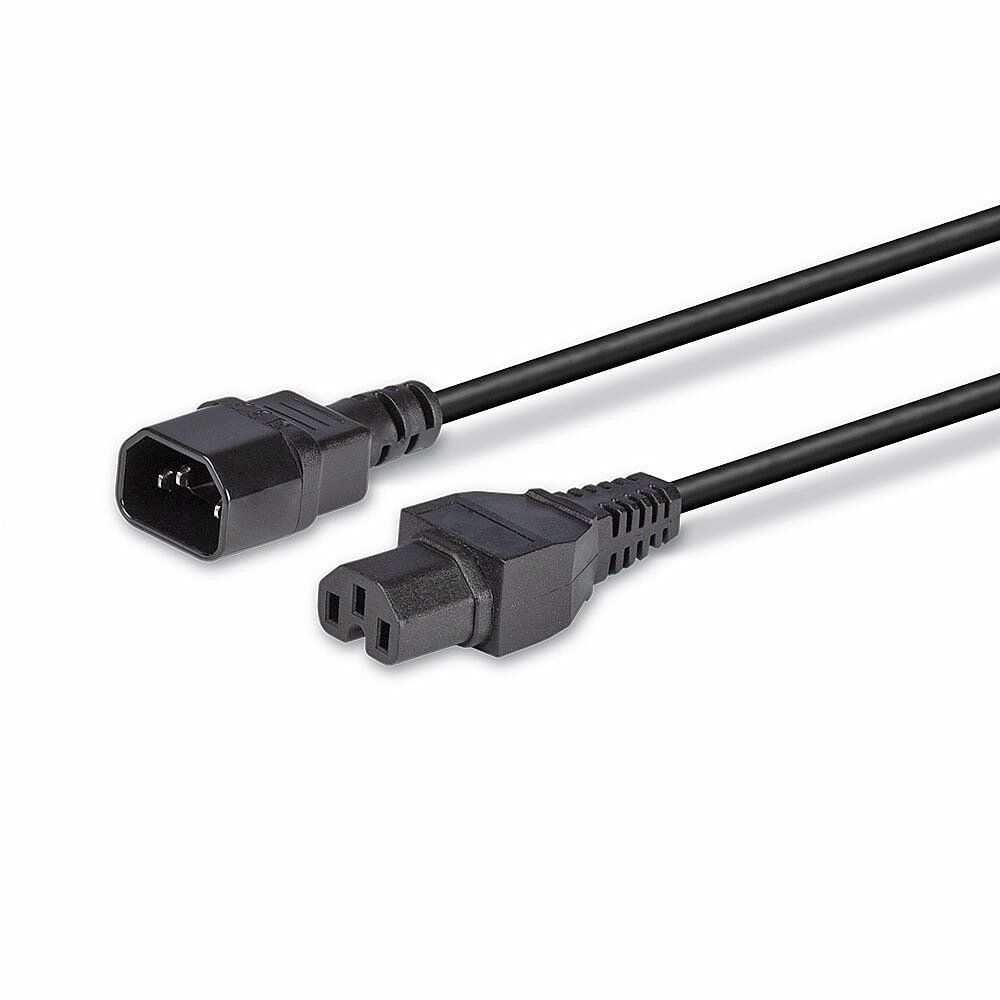 Lindy 30314 cavo di alimentazione Nero 2 m Accoppiatore C14 Accoppiatore C15 [LINDY30314]