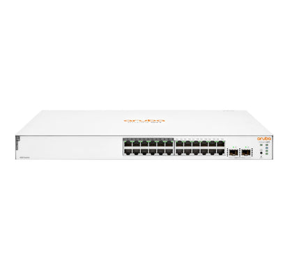 HPE Aruba Networking Aruba Instant On 1830 24G 12p Class4 PoE 2SFP 195W Gestito L2 Gigabit Ethernet (10/100/1000) Supporto Power over Ethernet (PoE) 1U [JL813A#ABB]