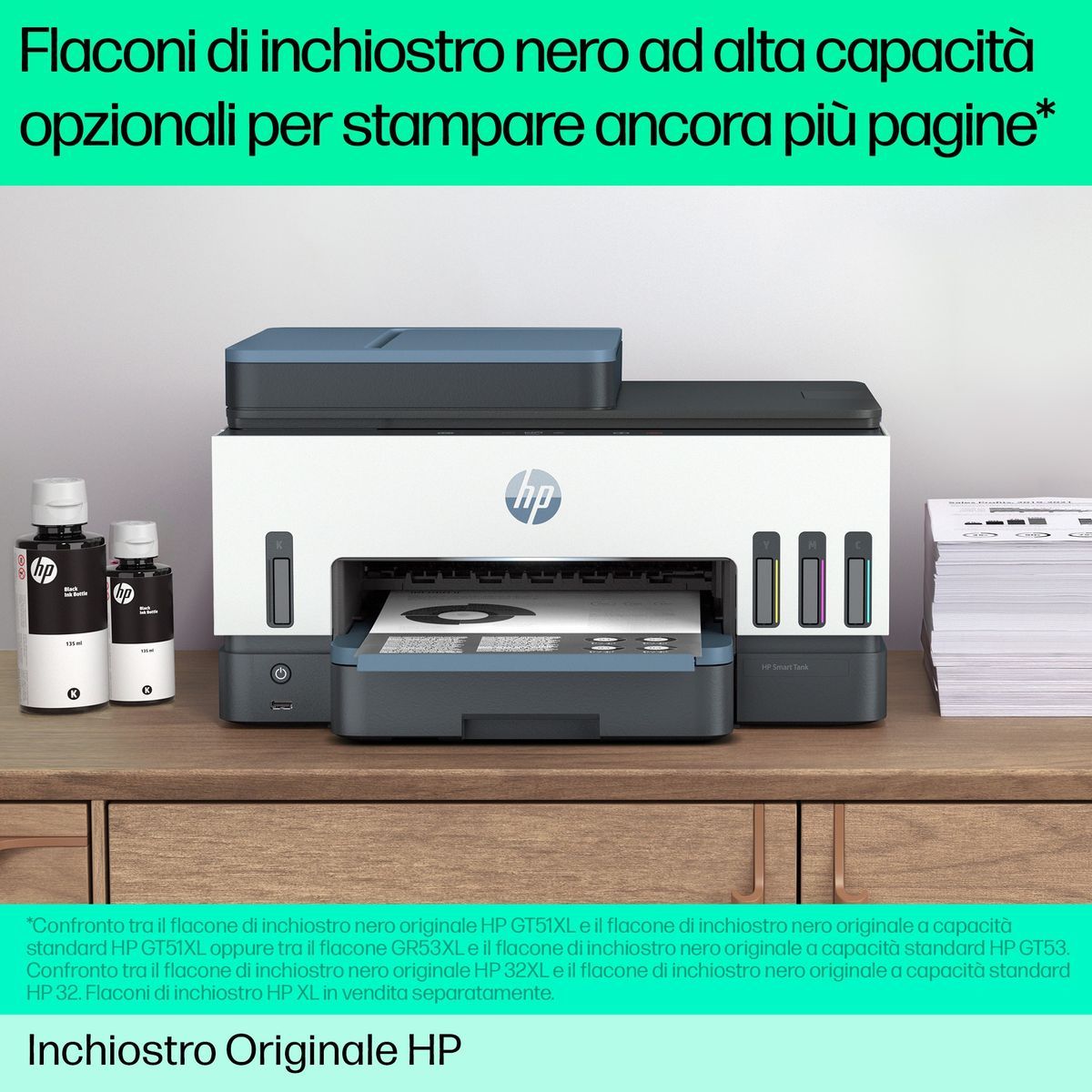 HP Confezione da 2 cartucce originali di inchiostro nero/tricromia 301 [N9J72AE]