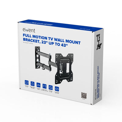 Ewent EW1522 Supporto TV a parete 106,7 cm (42") Nero [CEEW1522]