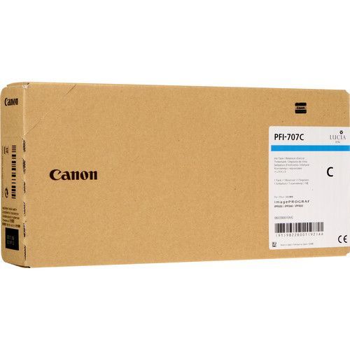 Canon PFI-707C cartuccia d'inchiostro Originale Ciano [9822B001]