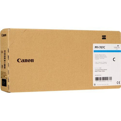 Canon PFI-707C cartuccia d'inchiostro Originale Ciano [9822B001]
