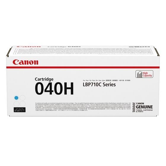Canon 040H cartuccia toner 1 pz Originale Ciano [0459C001]