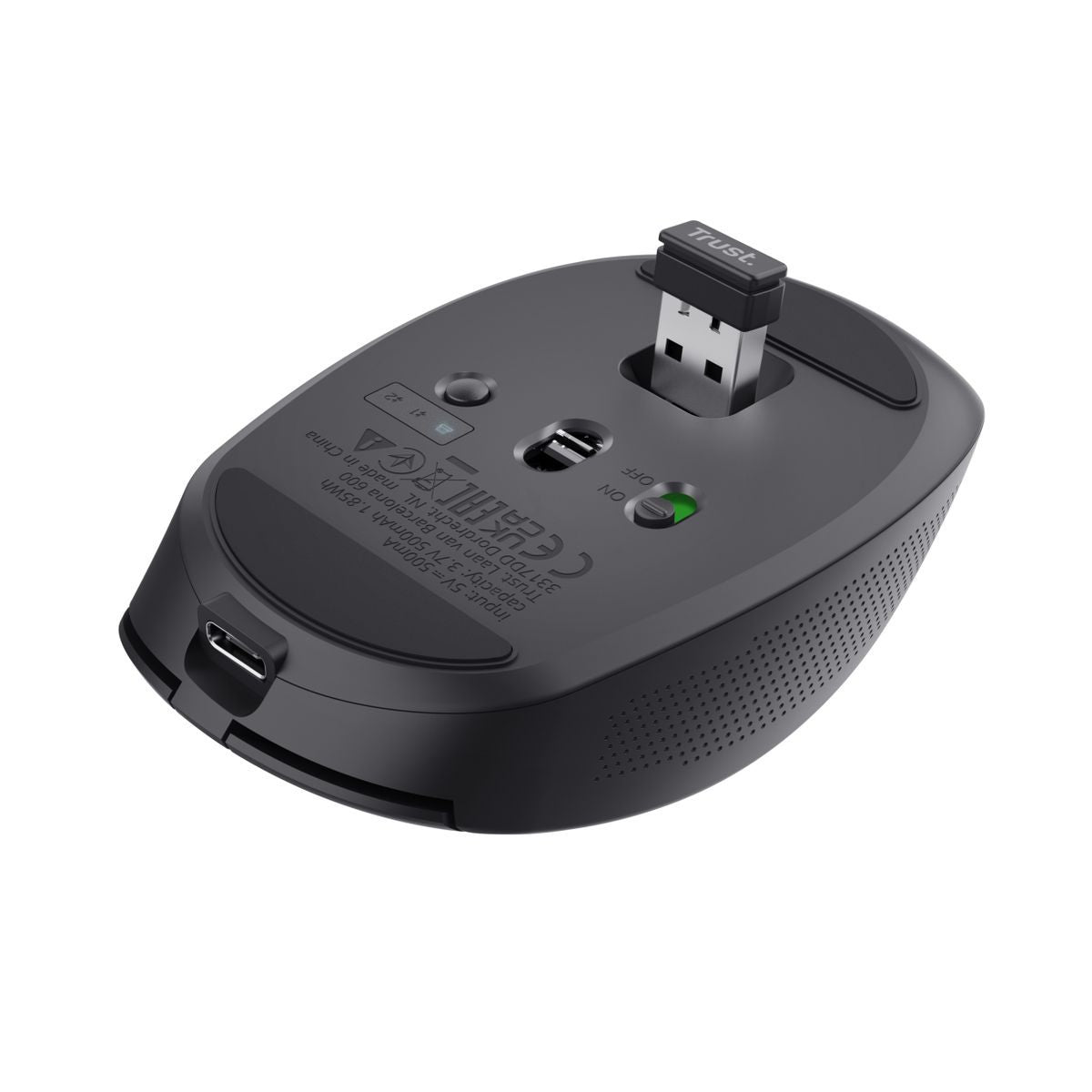 Trust Ozaa mouse Ufficio Mano destra RF senza fili + Bluetooth Ottico 3200 DPI [24819]