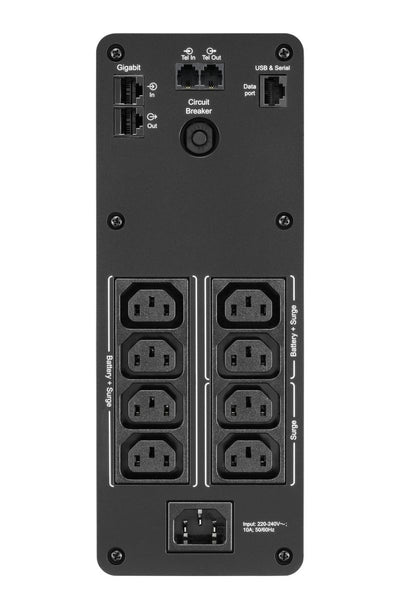 APC BR1600SI gruppo di continuità (UPS) A linea interattiva 1,6 kVA 960 W 8 presa(e) AC [BR1600SI]