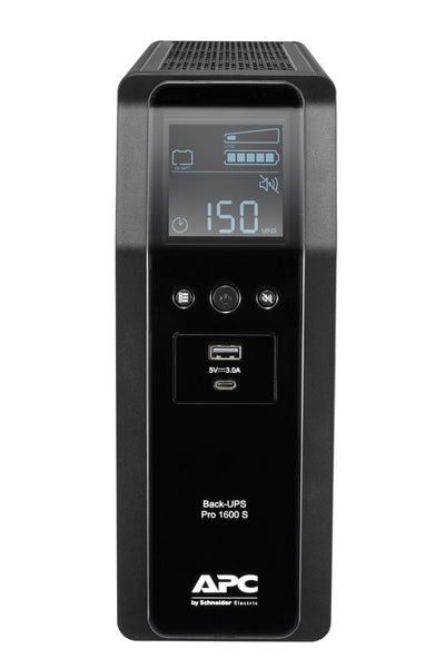 APC BR1600SI gruppo di continuità (UPS) A linea interattiva 1,6 kVA 960 W 8 presa(e) AC [BR1600SI]