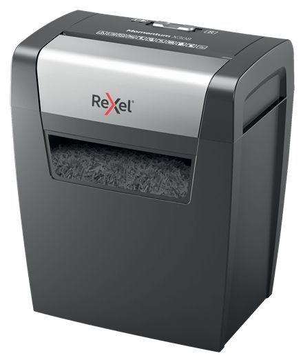 Rexel Momentum X308 distruggi documenti Taglio a particelle Nero, Grigio [2104570EU]