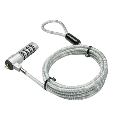 Lindy 20980 cavo di sicurezza Acciaio inossidabile 1,8 m [LINDY20980]