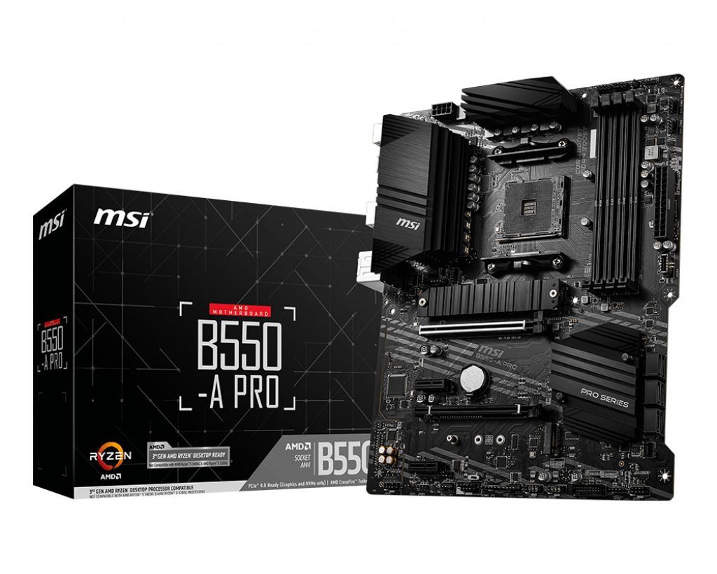 MSI B550-A Pro Presa AM4 ATX AMD B550 [B550-APRO] - ITPartners