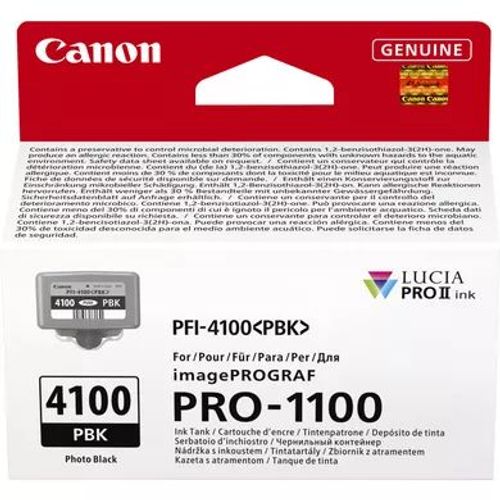 Canon LUCIA PRO II cartuccia d'inchiostro 1 pz Originale Resa standard Nero per foto [6777C001]