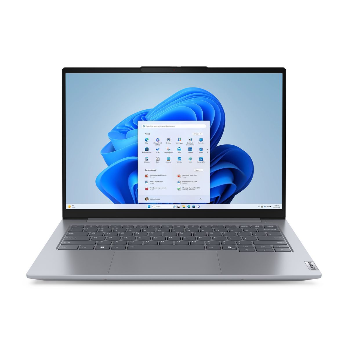 Lenovo ThinkBook 14 G7 ARP AMD Ryzen 7 7735HS Computer portatile 35,6 cm (14") WUXGA 16 GB DDR5-SDRAM 512 GB SSD Wi-Fi 6E (802.11ax) Windows 11 Pro Italiano Grigio [21MV0020IX]