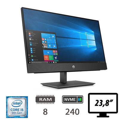 HP 440 G5 AIO - I5-9400/8/NVME240/23,8/W10H/2Y [007460PCR-EU]