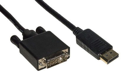 Link Accessori LKCDPDVI20 cavo e adattatore video 2 m DisplayPort DVI-D Nero [LKCDPDVI20]