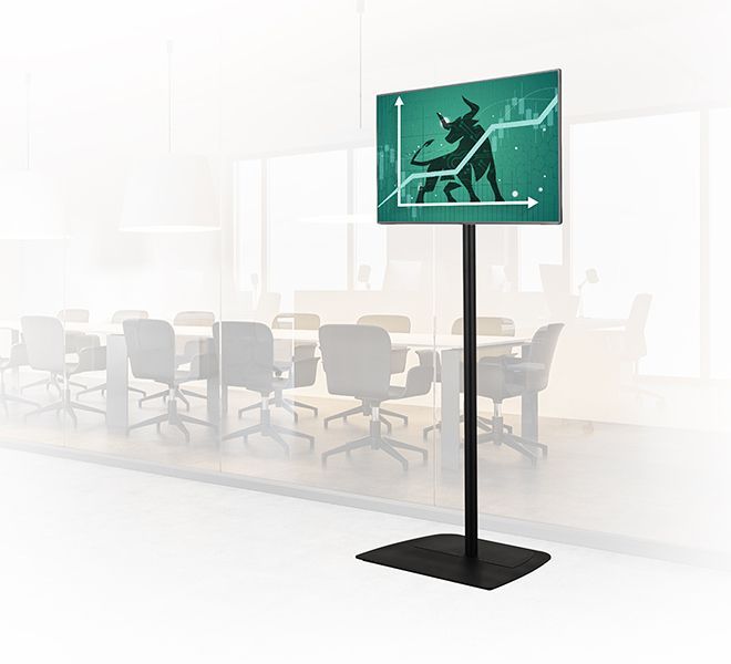 B-Tech BT8571 119,4 cm (47") Nero Pavimento [BT8571/BB]
