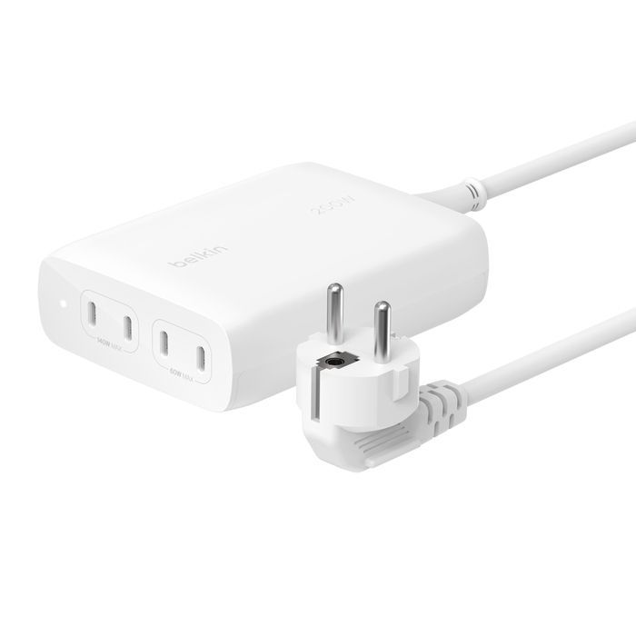 Belkin BoostCharge Pro Computer portatile, Smartphone, Tablet Bianco AC Ricarica rapida Interno [WCH015VFWH]