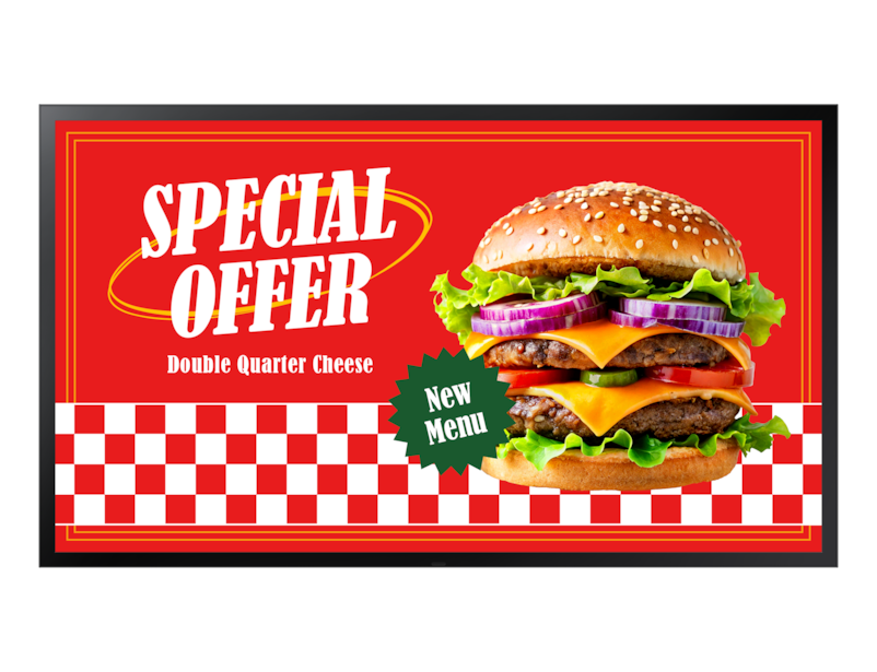 HIGH BRIGHTNESS OUTDOOR SAMSUNG OH55DX [LH55OHDEBGBXEN]