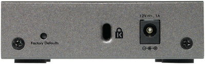 NETGEAR GS105E-200PES switch di rete Gestito L2/L3 Gigabit Ethernet (10/100/1000) Grigio [GS105E-200PES]