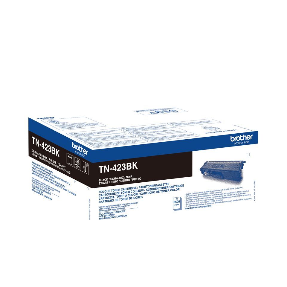 Brother TN-423BK cartuccia toner 1 pz Originale Nero [TN423BK]