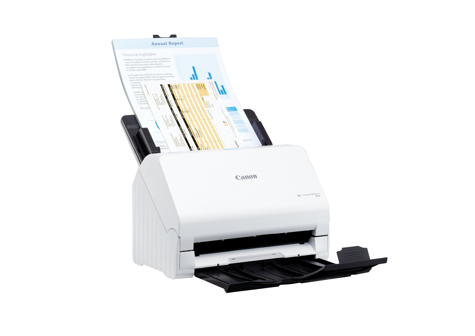 Canon imageFORMULA R30 Scanner con ADF + alimentatore di fogli 600 x 600 DPI A4 Bianco [6051C003]