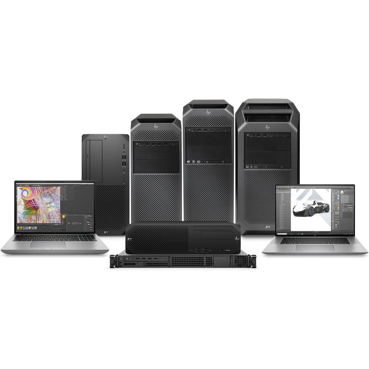 HP Z2 G9 Intel Core i7 i7-14700K 32 GB DDR5-SDRAM 1 TB SSD Windows 11 Pro Tower Stazione di lavoro Nero [997C9ET#ABZ]