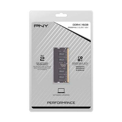 PNY MN16GSD42666 memoria 16 GB 1 x 16 GB DDR4 2666 MHz [MN16GSD42666-SB]