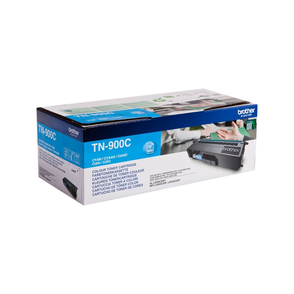 Brother TN-900C cartuccia toner 1 pz Originale Ciano [TN900C]