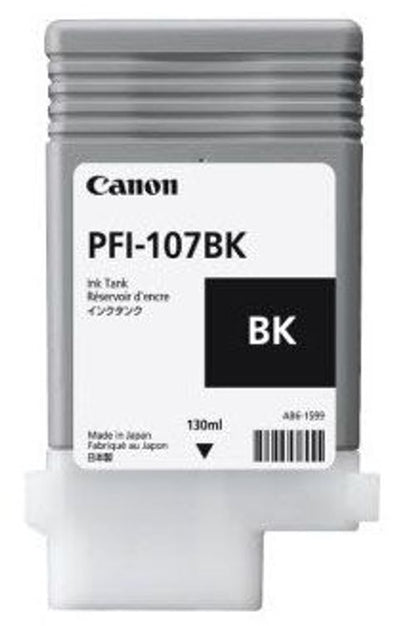 Canon PFI-107BK cartuccia d'inchiostro 1 pz Originale Nero [6705B001]