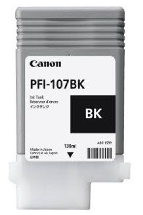 Canon PFI-107BK cartuccia d'inchiostro 1 pz Originale Nero [6705B001]