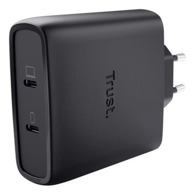 Trust Maxo Caricabatteria a 2 porte USB-C GaN da 100 W [25527]