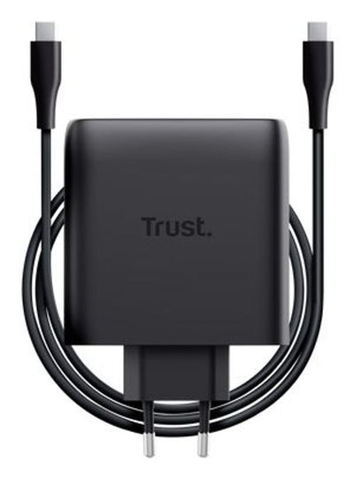Trust Maxo Caricabatteria a 2 porte USB-C GaN da 100 W [25527]