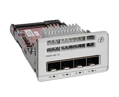 Cisco C9200-NM-4X= modulo del commutatore di rete 10 Gigabit Ethernet, Gigabit Ethernet [C9200-NM-4X=]