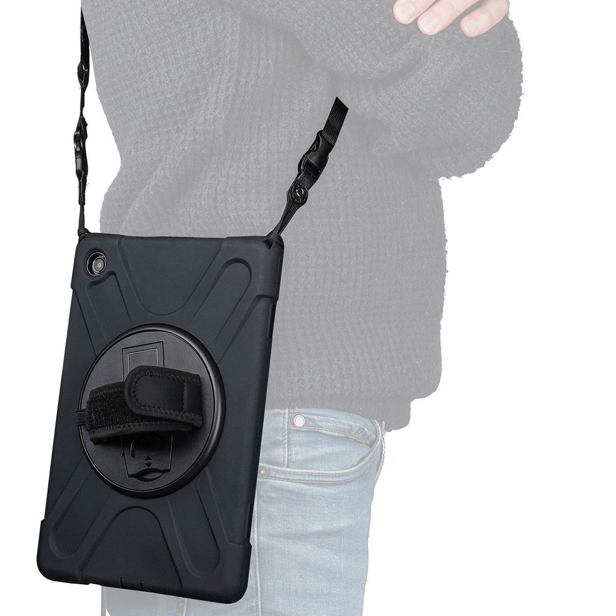 Mobilis 072002 custodia per tablet 20,3 cm (8") Cover Nero [072002]