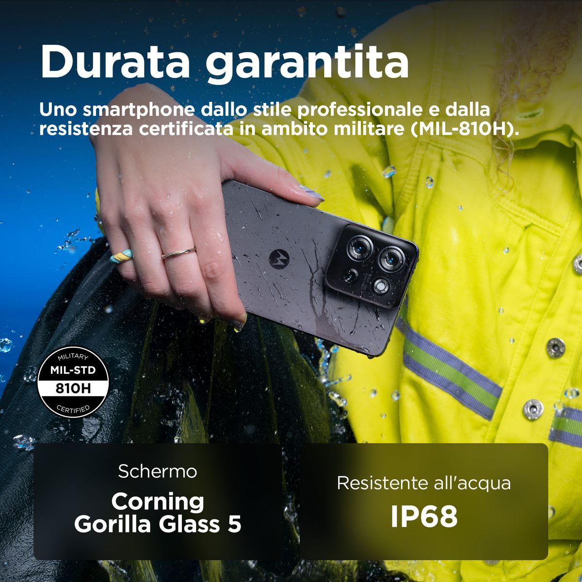 MOTOROLA MOTO G75 5G 8GB 256GB GREY business ed. [PB3Y0045IT]