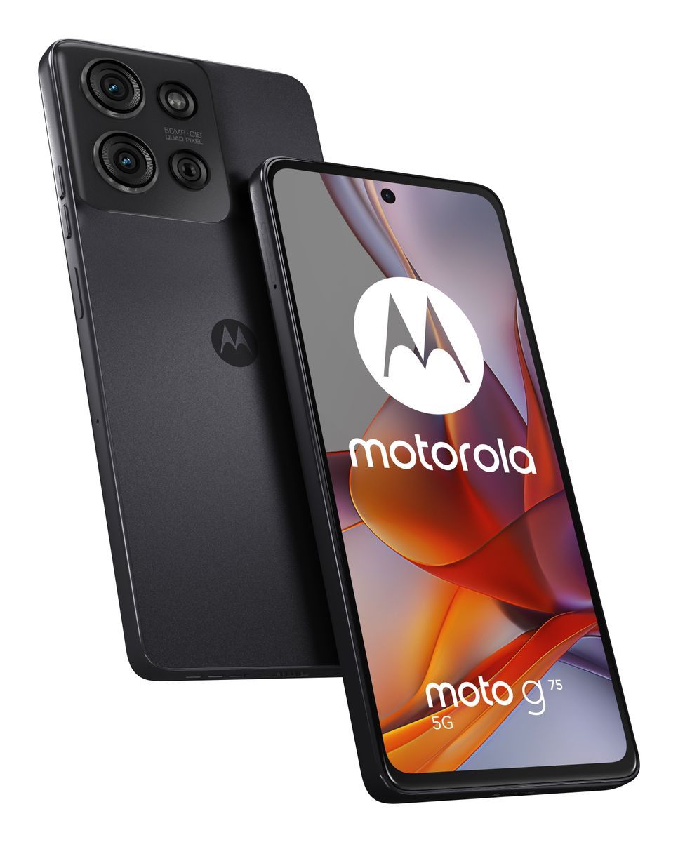 Motorola moto g75 5G 17,2 cm (6.78") Dual SIM ibrida Android 14 USB tipo-C 8 GB 256 GB 5000 mAh Grigio [PB3Y0045IT]