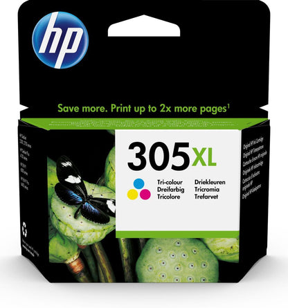 HP 305XL HIGH YIELD TRI-COLOR ORIGINAL INK CART. [3YM63AE#ABE]