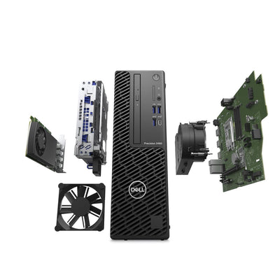 DELL Precision 3460 Intel Core i7 i7-14700 16 GB DDR5-SDRAM 512 GB SSD NVIDIA T1000 Windows 11 Pro SFF Stazione di lavoro Nero [0339X]
