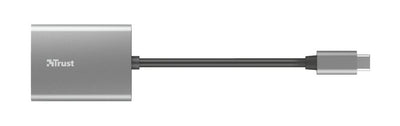 Trust 24136 lettore di schede USB 3.2 Gen 1 (3.1 Gen 1) Type-C Alluminio [24136]